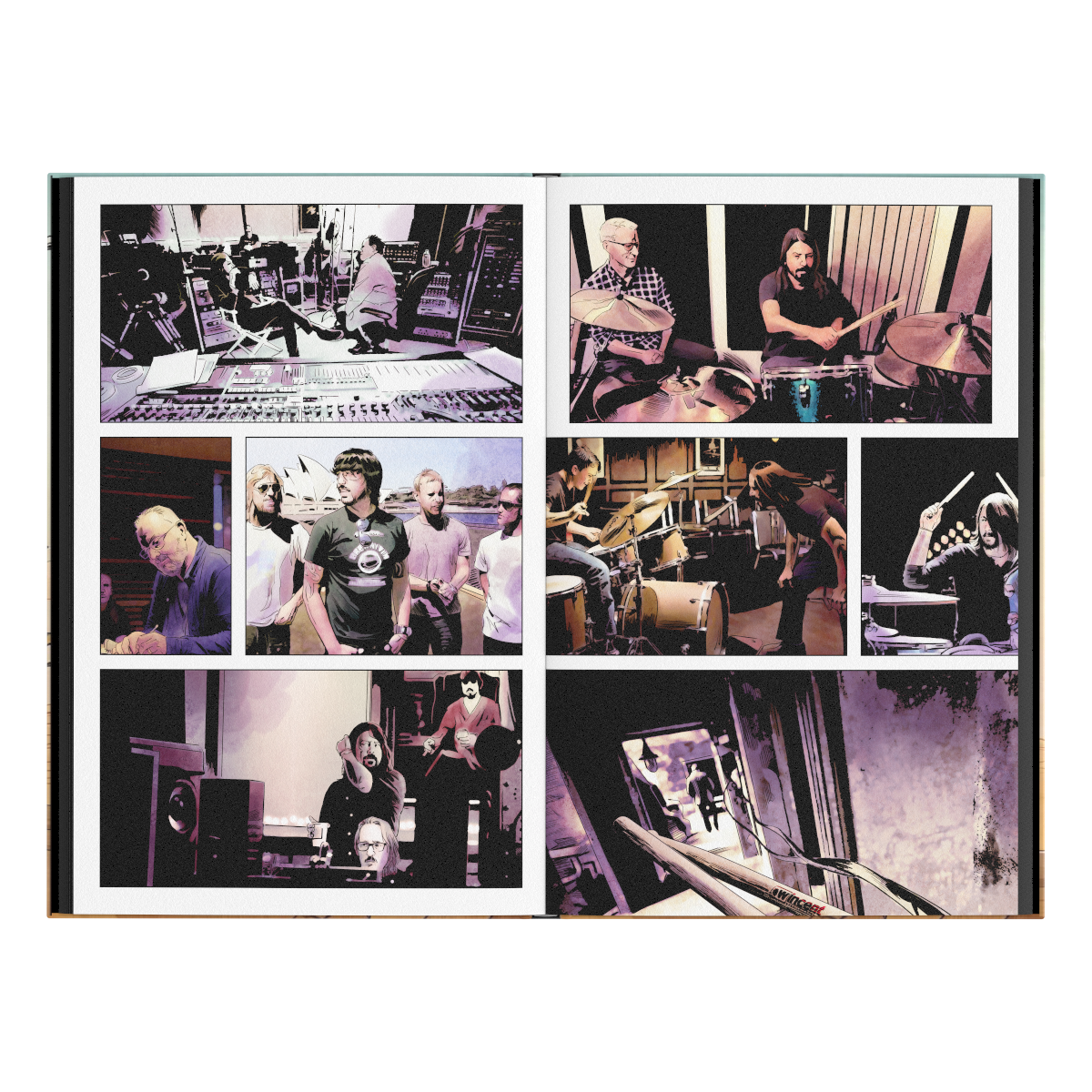 Foo Fighters - Tributo a Fumetti