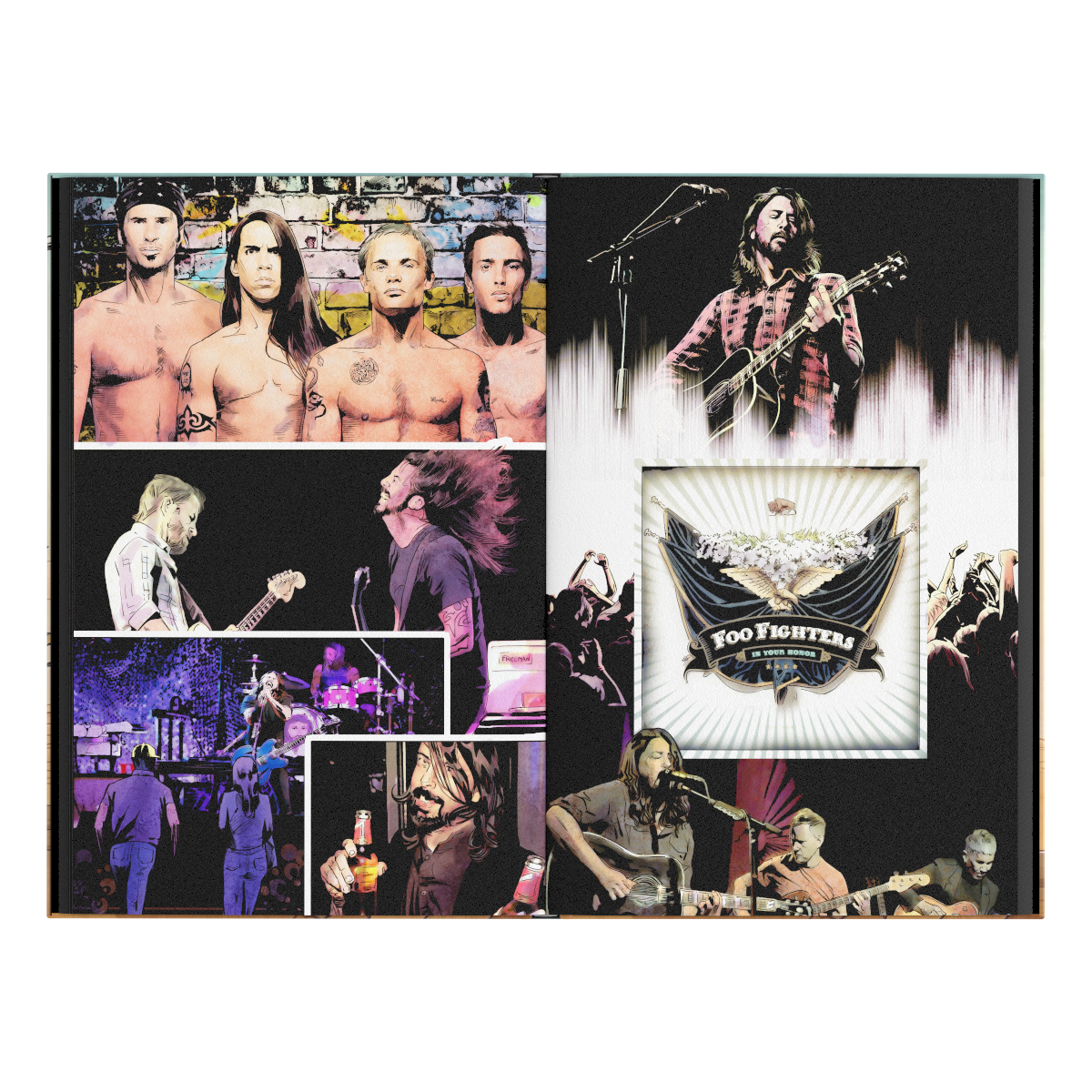 Foo Fighters - Tributo a Fumetti