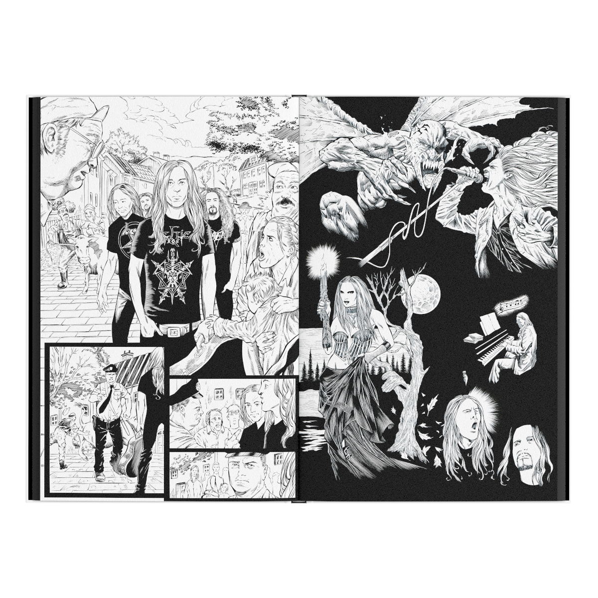 Opeth - Tributo a Fumetti
