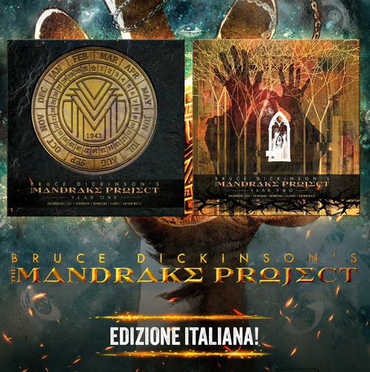 Bruce Dickinson's The Mandrake Project: Bundle (Anno Uno & Anno Due + Stampe)